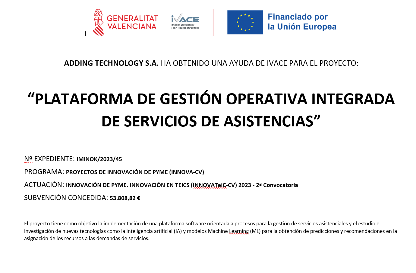 Imagen de Assistance